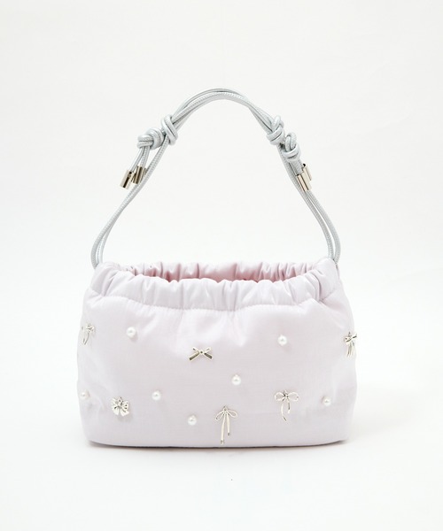 Casselini(キャセリーニ)の「【Casselini】COLORME別注チャーム付き4WAYショルダーバッグ(野崎智子着用)(ショルダーバッグ・レディース・ピンク・FREE)」の14枚目の写真