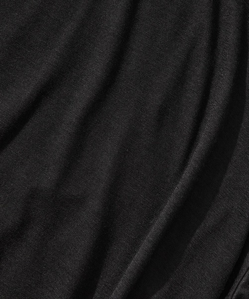 WRAPINKNOT(ラッピンノット)の「【WRAPINKNOT/ラッピンノット】S/S Wide Fit T-shirt(Tシャツ/カットソー・メンズ・ダークグレー/ブラック・3/2)」の12枚目の写真