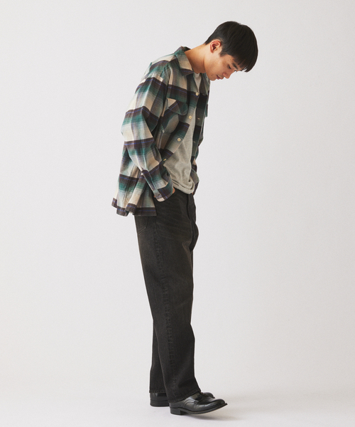 JOURNAL STANDARD relume(ジャーナルスタンダード レリューム)の「クラフトデニム 13.5oz ナローストレート(デニムパンツ・メンズ・ネイビー/ブラック系その他/ブルー系その他・SMALL/MEDIUM/LARGE)」の19枚目の写真