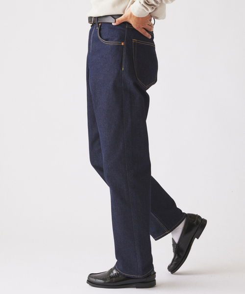 JOURNAL STANDARD relume(ジャーナルスタンダード レリューム)の「クラフトデニム 13.5oz ナローストレート(デニムパンツ・メンズ・ネイビー/ブラック系その他/ブルー系その他・SMALL/MEDIUM/LARGE)」の10枚目の写真