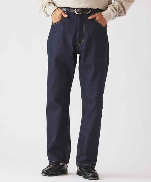 JOURNAL STANDARD relume(ジャーナルスタンダード レリューム)の「クラフトデニム 13.5oz ナローストレート(デニムパンツ・メンズ・ネイビー/ブラック系その他/ブルー系その他・SMALL/MEDIUM/LARGE)」の11枚目の写真