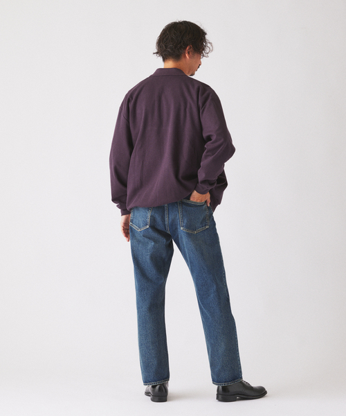 JOURNAL STANDARD relume(ジャーナルスタンダード レリューム)の「クラフトデニム 13.5oz ナローストレート(デニムパンツ・メンズ・ネイビー/ブラック系その他/ブルー系その他・SMALL/MEDIUM/LARGE)」の13枚目の写真