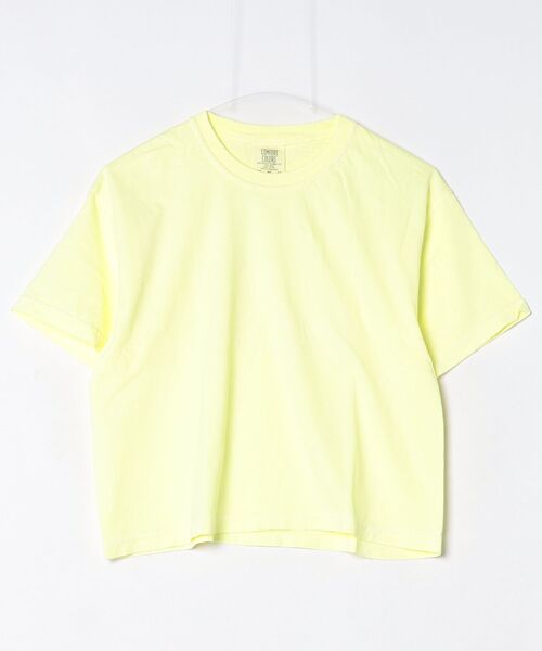comfort colors(コンフォートカラーズ)の「【T23】【COMFORT COLORS/コンフォートカラーズ】WOMEN‘S HEAVYWEIGHT BOXY T-SHIRT S-3023CL-2(Tシャツ/カットソー・レディース・サックスブルー/チャコールグレー/ミント/ライム/ピンク・LARGE/MEDIUM)」の6枚目の写真