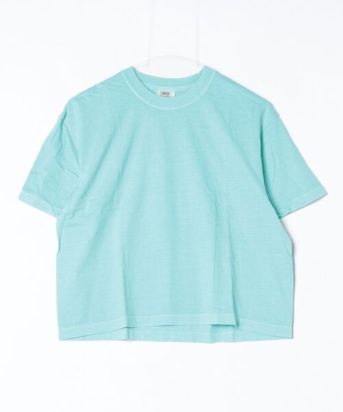 comfort colors(コンフォートカラーズ)の「【T23】【COMFORT COLORS/コンフォートカラーズ】WOMEN‘S HEAVYWEIGHT BOXY T-SHIRT S-3023CL-2(Tシャツ/カットソー・レディース・サックスブルー/チャコールグレー/ミント/ライム/ピンク・LARGE/MEDIUM)」の7枚目の写真