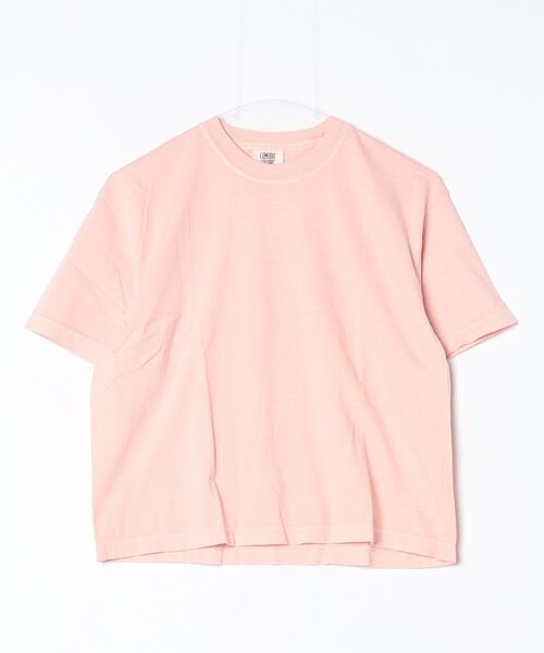 comfort colors(コンフォートカラーズ)の「【T23】【COMFORT COLORS/コンフォートカラーズ】WOMEN‘S HEAVYWEIGHT BOXY T-SHIRT S-3023CL-2(Tシャツ/カットソー・レディース・サックスブルー/チャコールグレー/ミント/ライム/ピンク・LARGE/MEDIUM)」の8枚目の写真