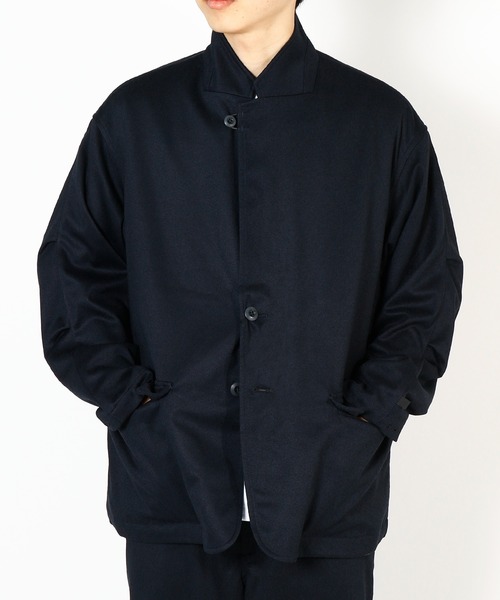 DAIWA PIER39(ダイワピア39)の「TECH LOOSE 2B JACKET FLANNEL BJ-32026W(ブルゾン・メンズ・オリーブ/チャコールグレー/ネイビー・MEDIUM/LARGE/X-LARGE/SMALL)」の11枚目の写真