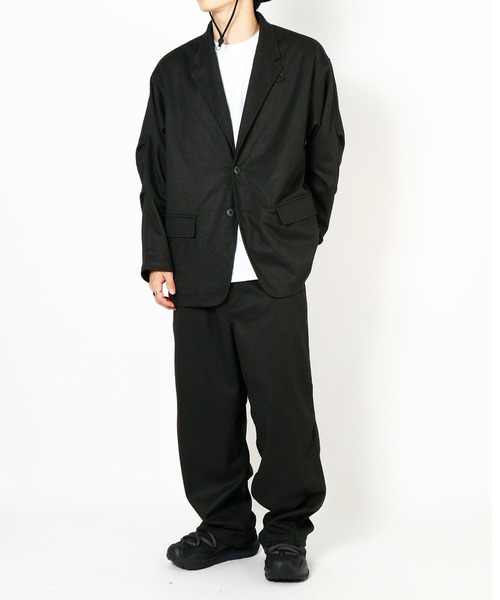DAIWA PIER39(ダイワピア39)の「TECH LOOSE 2B JACKET FLANNEL BJ-32026W(ブルゾン・メンズ・オリーブ/チャコールグレー/ネイビー・MEDIUM/LARGE/X-LARGE/SMALL)」の12枚目の写真