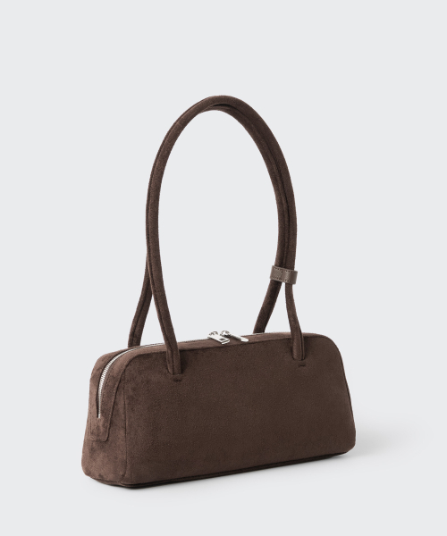 MUSINSA STANDARD WOMAN（ムシンサスタンダードウーマン）の「ウィメンズ シンセティックスウェード ダックスフント ショルダーバッグ [ダークブラウン]（ショルダーバッグ・レディース・その他・F）」の5枚目の写真