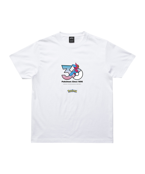 ZOZOSPOT(ゾゾスポット)の「Pokemon 30th Anniversary 1025 T-shirt 「ポリゴンZ」(Tシャツ/カットソー・レディース・ホワイト・SMALL/MEDIUM/LARGE/X-LARGE/XX-LARGE/XXX-LARGE/100cm/110cm/120cm/130cm/140cm/150cm/160cm)」の1枚目の写真