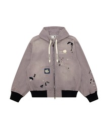 AAPE DENIM HOODED JACKET