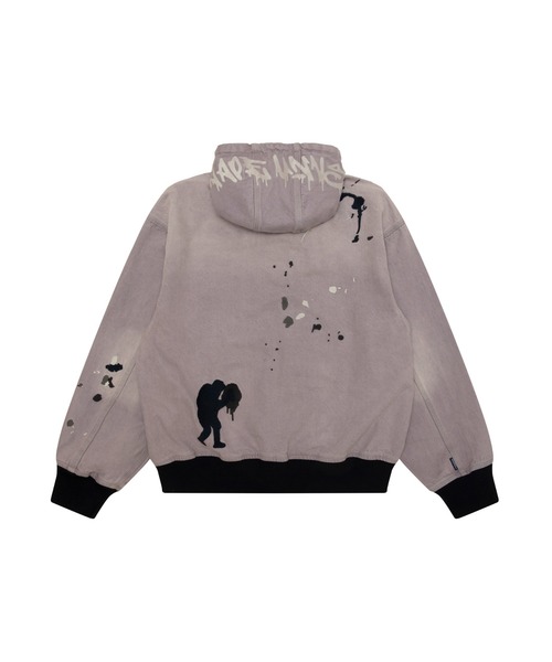 AAPE BY A BATHING APE(エーエイプバイアベイシングエイプ)の「AAPE DENIM HOODED JACKET(デニムジャケット・メンズ・パープル系その他3・SMALL/X-LARGE/MEDIUM/LARGE)」の5枚目の写真