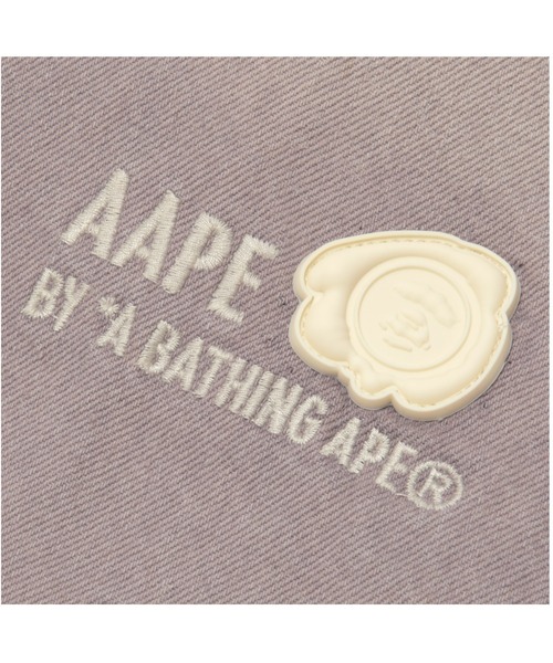 AAPE BY A BATHING APE(エーエイプバイアベイシングエイプ)の「AAPE DENIM HOODED JACKET(デニムジャケット・メンズ・パープル系その他3・SMALL/X-LARGE/MEDIUM/LARGE)」の7枚目の写真