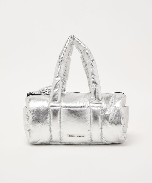 CITEN（シテン）の「＜CITEN＞パデッドロールボストンバッグ（ボストンバッグ・レディース・シルバー/ロイヤルブルー/ブラック・FREE）」の3枚目の写真
