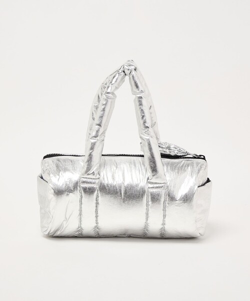 CITEN（シテン）の「＜CITEN＞パデッドロールボストンバッグ（ボストンバッグ・レディース・シルバー/ロイヤルブルー/ブラック・FREE）」の5枚目の写真