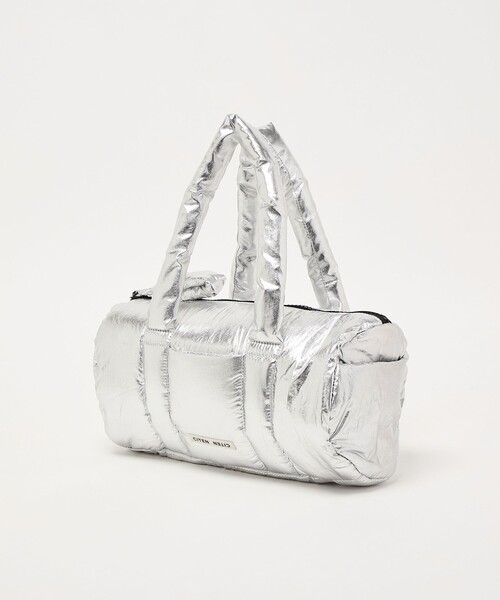 CITEN（シテン）の「＜CITEN＞パデッドロールボストンバッグ（ボストンバッグ・レディース・シルバー/ロイヤルブルー/ブラック・FREE）」の6枚目の写真