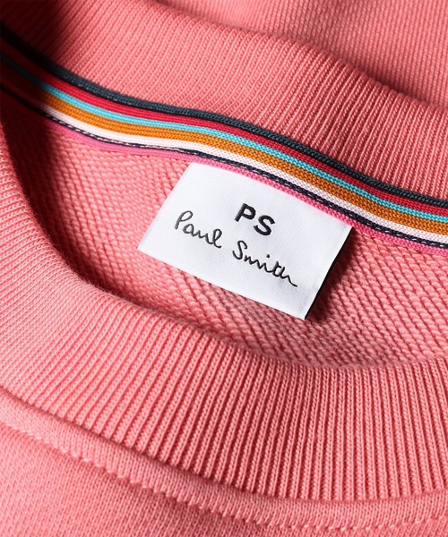 PS Paul Smith(ピーエスポールスミス)の「ウィメンズ ゼブラ ワンポイント スウェット / 265851 352V(スウェット・レディース・コーラル・2L/MEDIUM)」の4枚目の写真