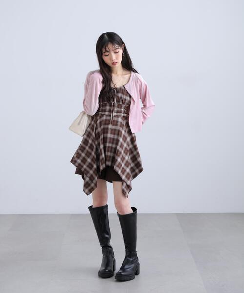 FREE'S MART(フリーズマート)の「イレヘムチュニックキャミワンピース(ワンピース・レディース・ワンウォッシュ/ホワイト系その他/ブラウン系その他2・FREE)」の18枚目の写真