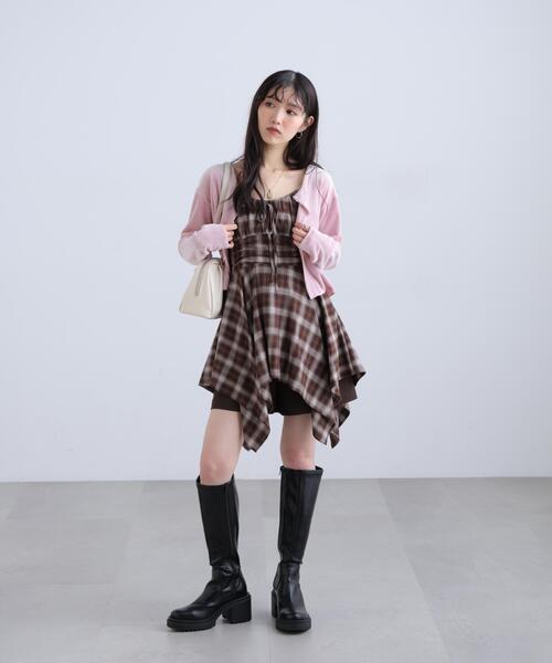 FREE'S MART(フリーズマート)の「イレヘムチュニックキャミワンピース(ワンピース・レディース・ワンウォッシュ/ホワイト系その他/ブラウン系その他2・FREE)」の19枚目の写真