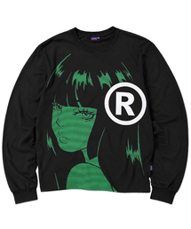 LEIGH ロングスリーブTシャツ - ブラック
