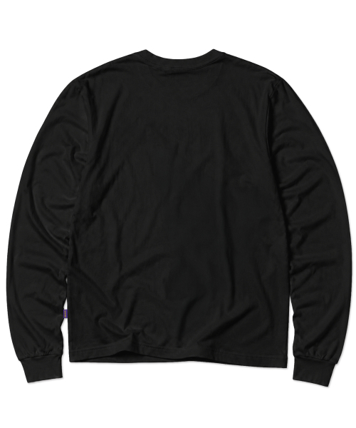 LAUGHER(ラファー)の「LEIGH ロングスリーブTシャツ - ブラック(Tシャツ/カットソー・レディース・ブラック・MEDIUM/LARGE/X-LARGE)」の2枚目の写真