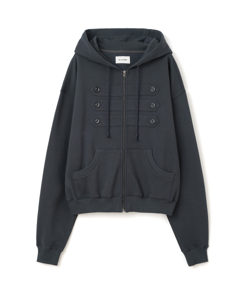 MILLO WOMEN（ミロウーマン）の「ビジョスウェットジップアップフードパーカー[チャコール]（パーカー・レディース・その他・ONE SIZE）」の9枚目の写真