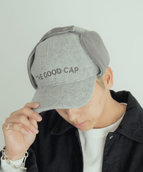 THE GOODLAND MARKET(ザグッドランドマーケット)の「ザ グッドランド マーケット FLEECE FLIGHT CAP(キャップ・メンズ・パープル/ネイビー/グレー・FREE)」の2枚目の写真