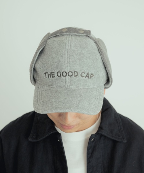 THE GOODLAND MARKET(ザグッドランドマーケット)の「ザ グッドランド マーケット FLEECE FLIGHT CAP(キャップ・メンズ・パープル/ネイビー/グレー・FREE)」の5枚目の写真
