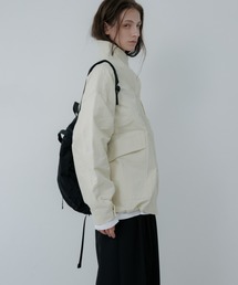 a lit r（ア リトル）の「Standcollar Nylon Blouson（ブルゾン）」