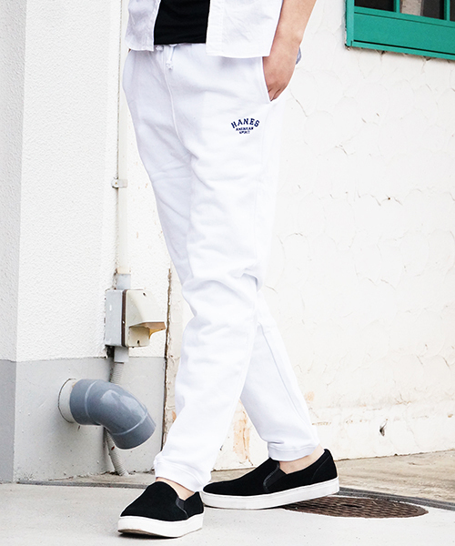 60s HANES スウェットパンツ ホワイト HANES（ヘインズ）の「Hanes / スウェットパンツ（その他パンツ）」 - WEAR