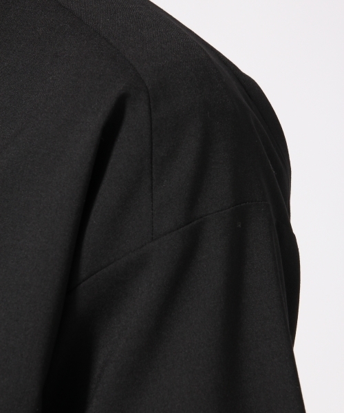 HARE（ハレ）の「【トロピカル素材】スリットプルオーバー(HARE)（Tシャツ/カットソー・メンズ・ブラック/ベージュ/グレー/ブルー・MEDIUM/SMALL/LARGE）」の13枚目の写真