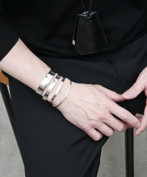 20/80】トゥエンティーエイティー/ STERLING SILVER ID BANGLE