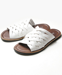 PUメッシュサンダル