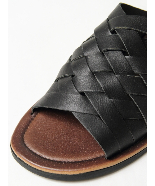 JACKROSE（ジャックローズ）の「PUメッシュサンダル（サンダル・メンズ・ホワイト/キャメル/ブラック・M/L）」の13枚目の写真