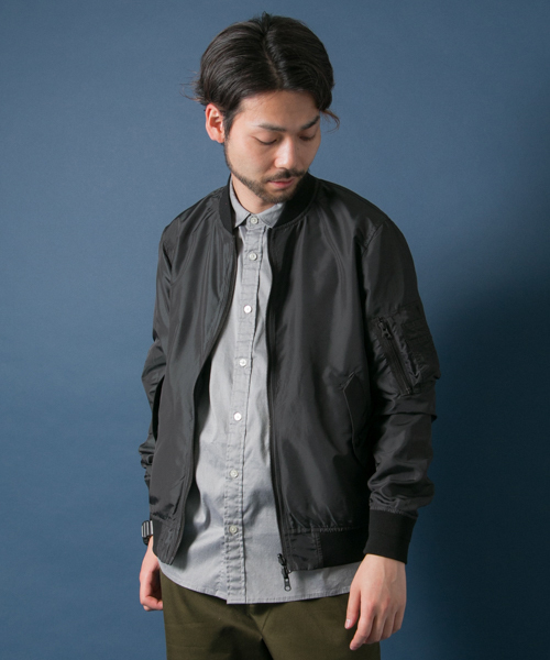 URBAN RESEARCH（アーバンリサーチ）の「REVERSIBLE SKA JACKET（ブルゾン・メンズ・カーキ/ブラック・SMALL/LARGE/MEDIUM）」の3枚目の写真