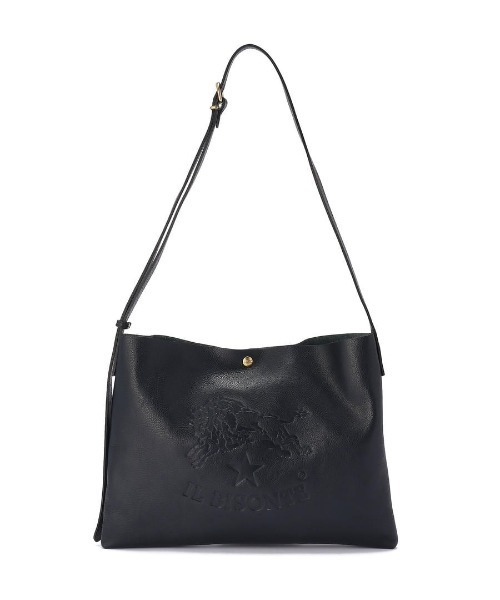 IL BISONTE（イルビゾンテ）の「IL BISONTE/ ORIGINAL LEATHER / ショルダーバッグ（ショルダーバッグ・レディース・グレー/ナチュラル/ライトブラウン/ブラック/オリーブ/オレンジ/ダークブラウン/レッド/グリーン/レンガ/ネイビー/ホワイト・FREE）」の9枚目の写真