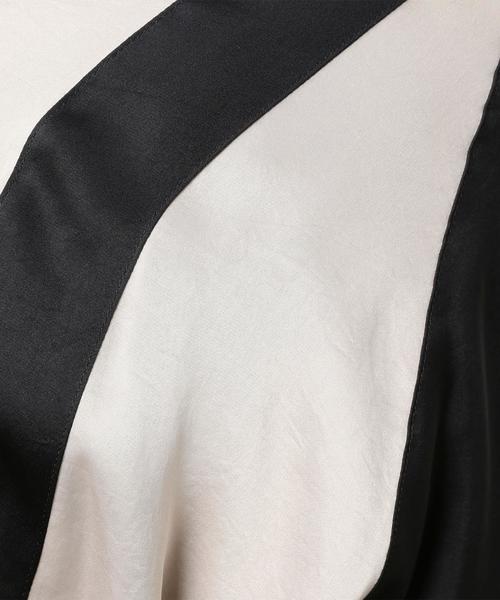 BEAUTY&YOUTH UNITED ARROWS(ビューティーアンドユースユナイテッドアローズ)の「BY サテンリバーシブルスカジャン◆(ブルゾン・レディース・ブラック/ベージュ・FREE)」の4枚目の写真