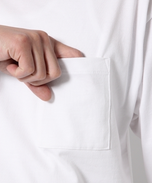 GLOBAL WORK(グローバルワーク)の「【WEB限定価格】プリント長袖TEE/744538(Tシャツ/カットソー・メンズ・ブラック/ホワイト・LARGE/SMALL/X-LARGE/MEDIUM)」の7枚目の写真