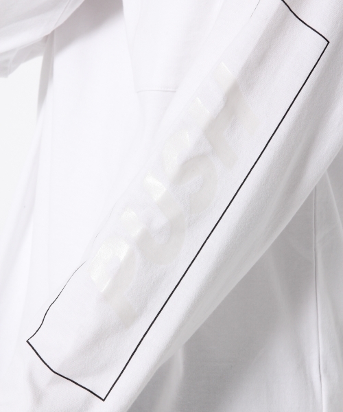 GLOBAL WORK(グローバルワーク)の「【WEB限定価格】プリント長袖TEE/744538(Tシャツ/カットソー・メンズ・ブラック/ホワイト・LARGE/SMALL/X-LARGE/MEDIUM)」の9枚目の写真