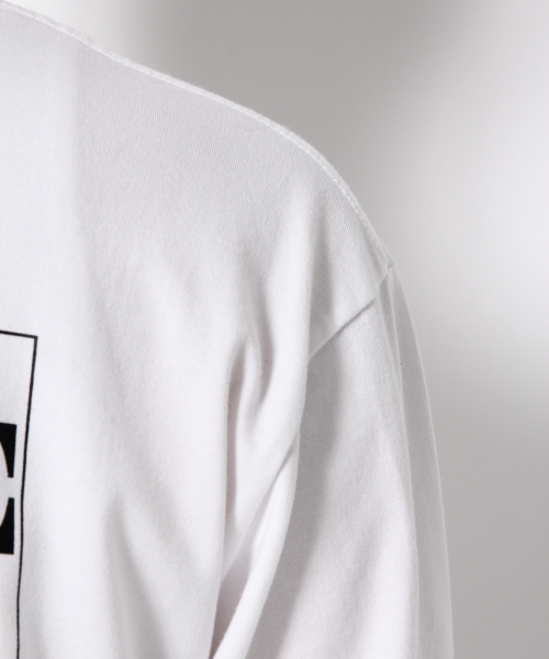 GLOBAL WORK(グローバルワーク)の「【WEB限定価格】プリント長袖TEE/744538(Tシャツ/カットソー・メンズ・ブラック/ホワイト・LARGE/SMALL/X-LARGE/MEDIUM)」の10枚目の写真