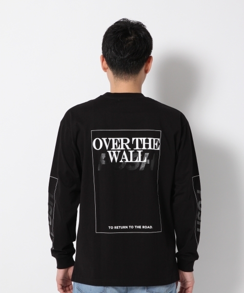 GLOBAL WORK(グローバルワーク)の「【WEB限定価格】プリント長袖TEE/744538(Tシャツ/カットソー・メンズ・ブラック/ホワイト・LARGE/SMALL/X-LARGE/MEDIUM)」の12枚目の写真