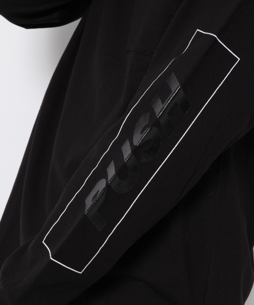 GLOBAL WORK(グローバルワーク)の「【WEB限定価格】プリント長袖TEE/744538(Tシャツ/カットソー・メンズ・ブラック/ホワイト・LARGE/SMALL/X-LARGE/MEDIUM)」の13枚目の写真