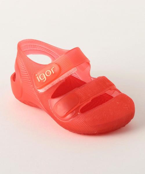 igor（イゴール）の「◆【igor(イゴール)】サンダル/BONDI 17cm-18cm ◆（サンダル・キッズ・ピンク/レッド/オレンジ/イエロー/ライトブルー/ネイビー・17cm/18cm）」の5枚目の写真