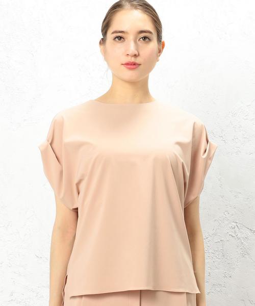 green label relaxing（グリーンレーベルリラクシング）の「[手洗い可能/LDP] CR S PO ブラウス -JJPPOP（シャツ/ブラウス・レディース・ブラック/ピンク/ナチュラル・FREE）」の4枚目の写真