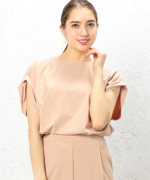 green label relaxing（グリーンレーベルリラクシング）の「[手洗い可能/LDP] CR S PO ブラウス -JJPPOP（シャツ/ブラウス・レディース・ブラック/ピンク/ナチュラル・FREE）」の12枚目の写真