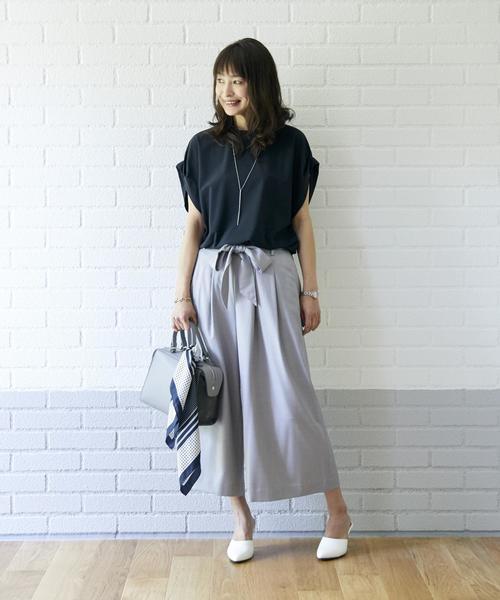 green label relaxing（グリーンレーベルリラクシング）の「[手洗い可能/LDP] CR S PO ブラウス -JJPPOP（シャツ/ブラウス・レディース・ブラック/ピンク/ナチュラル・FREE）」の21枚目の写真