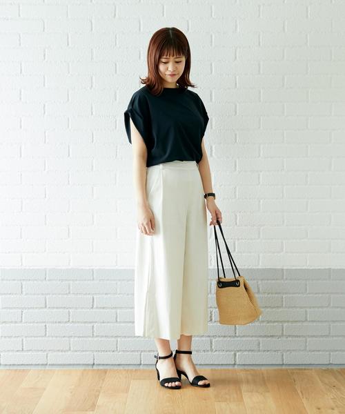 green label relaxing（グリーンレーベルリラクシング）の「[手洗い可能/LDP] CR S PO ブラウス -JJPPOP（シャツ/ブラウス・レディース・ブラック/ピンク/ナチュラル・FREE）」の22枚目の写真