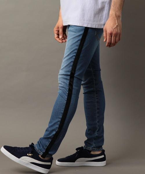 BEAUTY&YOUTH UNITED ARROWS(ビューティーアンドユースユナイテッドアローズ)の「【店舗限定】 by ベロアライン デニムパンツ ◆(デニムパンツ・メンズ・コバルトブルー・MEDIUM/SMALL/LARGE)」の10枚目の写真