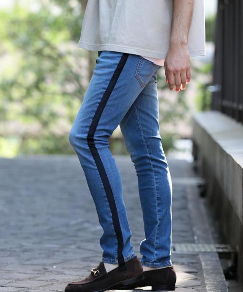 BEAUTY&YOUTH UNITED ARROWS(ビューティーアンドユースユナイテッドアローズ)の「【店舗限定】 by ベロアライン デニムパンツ ◆(デニムパンツ・メンズ・コバルトブルー・MEDIUM/SMALL/LARGE)」の5枚目の写真