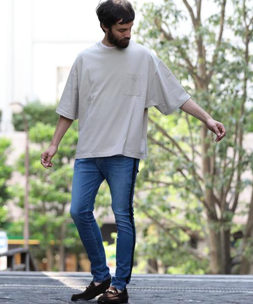 BEAUTY&YOUTH UNITED ARROWS(ビューティーアンドユースユナイテッドアローズ)の「【店舗限定】 by ベロアライン デニムパンツ ◆(デニムパンツ・メンズ・コバルトブルー・MEDIUM/SMALL/LARGE)」の9枚目の写真