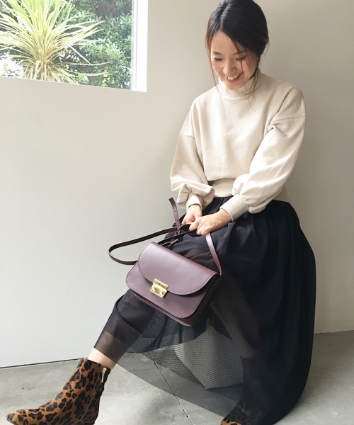 Banner Barrett（バナーバレット）の「【ZOZOTOWN 限定】フレンチテリー裏毛PULLOVER（スウェット・レディース・ブラック/ベージュ/グレー/ボルドー・38）」の3枚目の写真